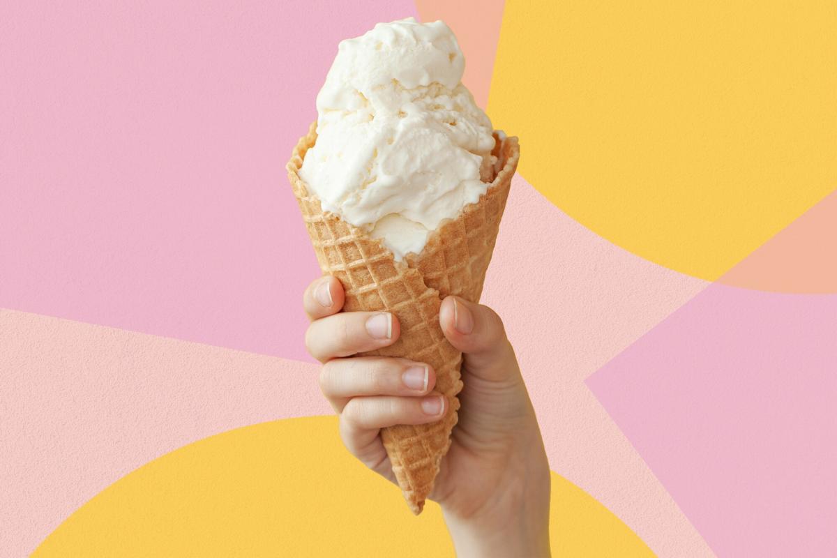 ¿Un helado de 2 ingredientes lleno de proteínas hecho con requesón? Sí, en serio