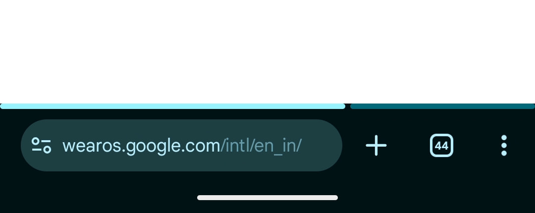 Material de Android Chrome 3 Expresivo