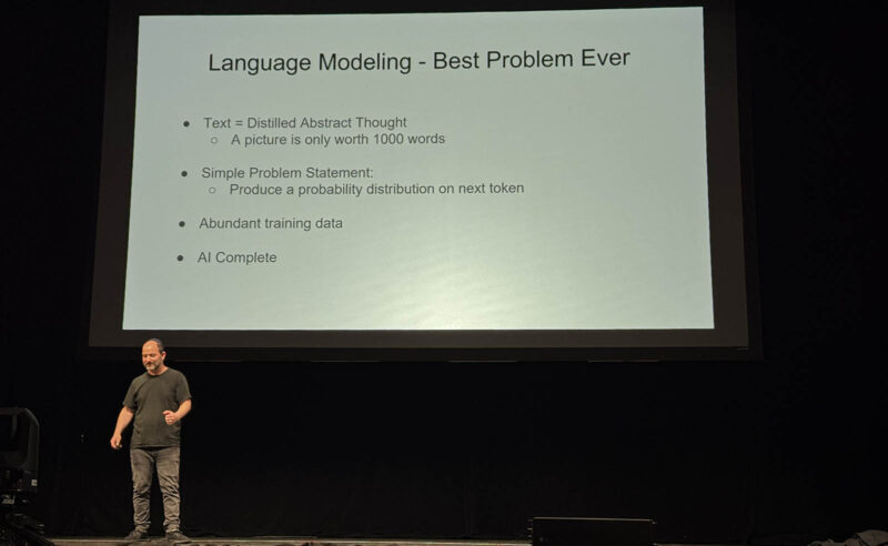 Google Hot Chips 2025 Modelado de idiomas El mejor problema