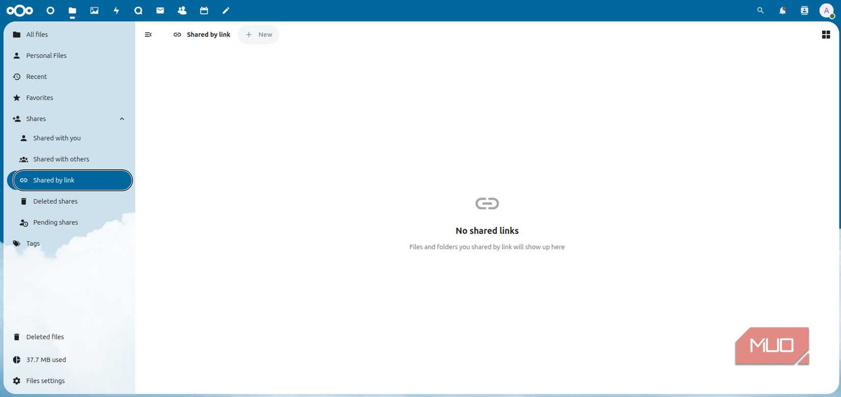 Compartir archivos en NextClaud