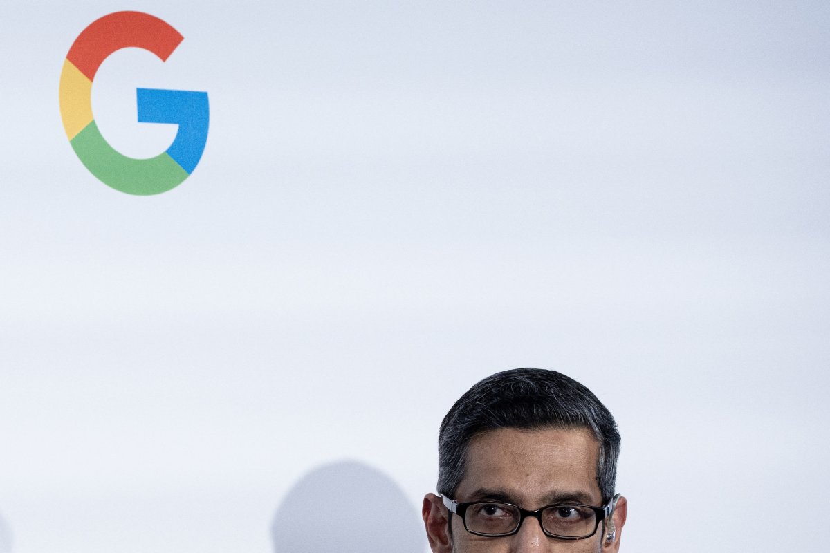 Bastante logotipo de Pichai Google