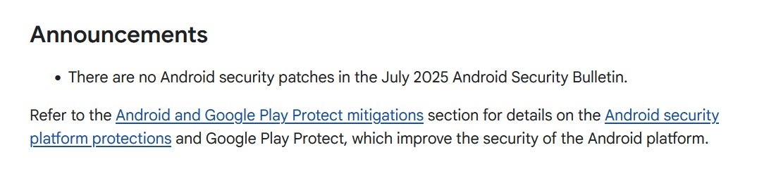 Cualquier parche de protección para la actualización de protección de píxeles en julio está en la imagen en la imagen.
