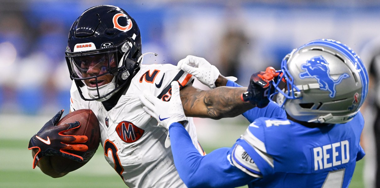 Informe de lesiones de los Bears: el receptor DJ Moore contra los Lions
