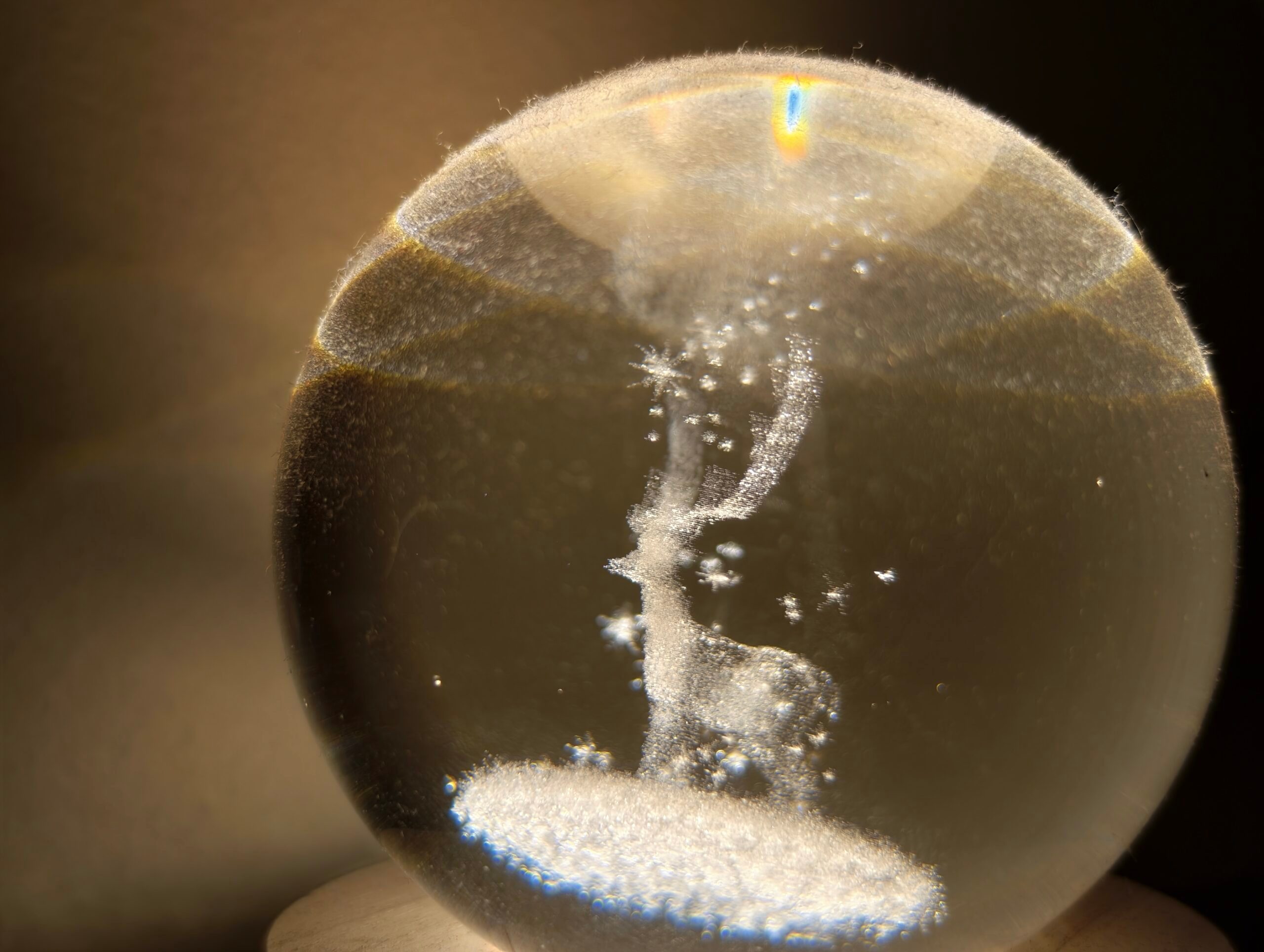 Esfera, cristal, huevo.