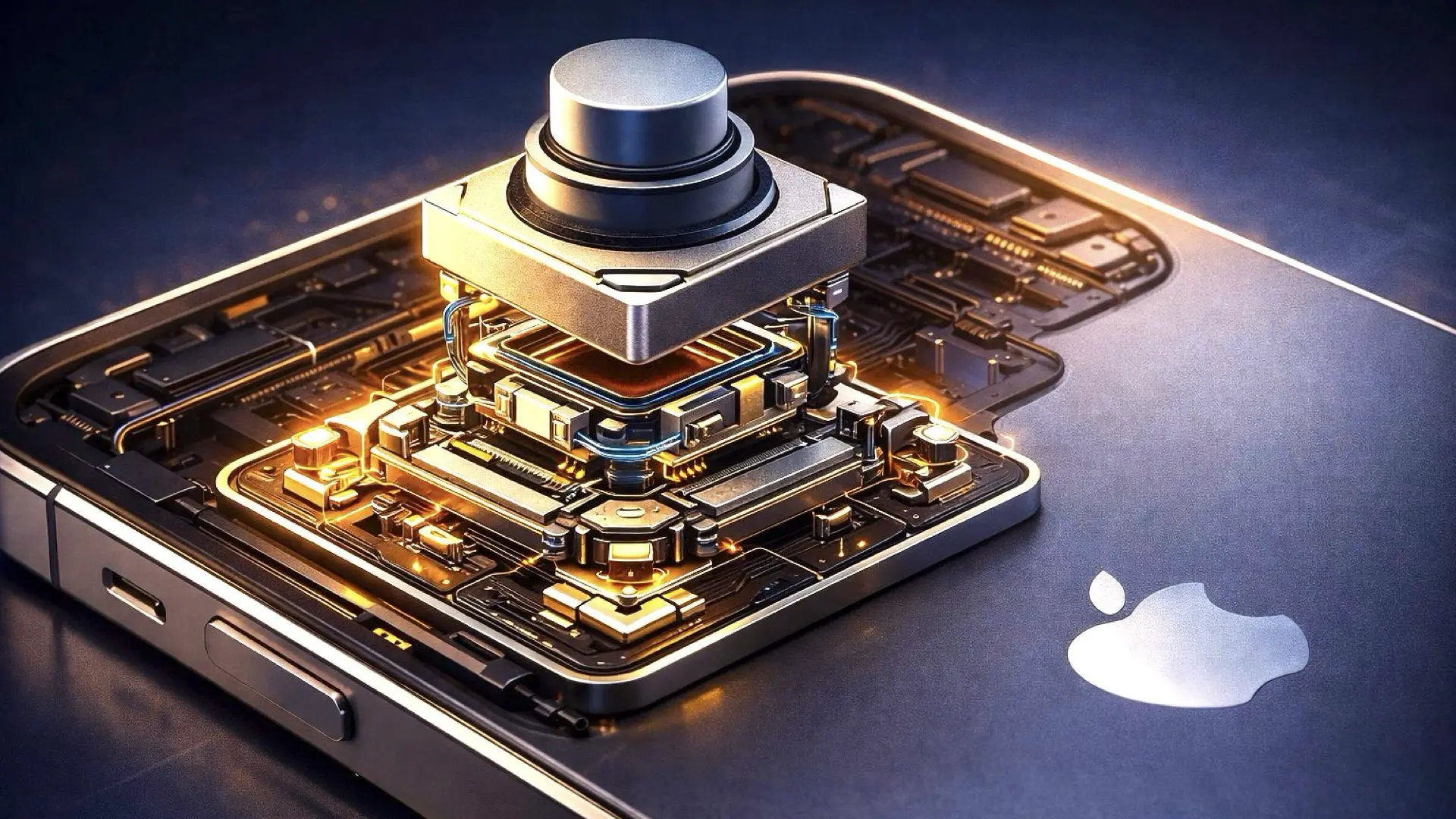 El nuevo diseño de cambio de sensor de Apple está diseñado para un enfoque estable en video portátil