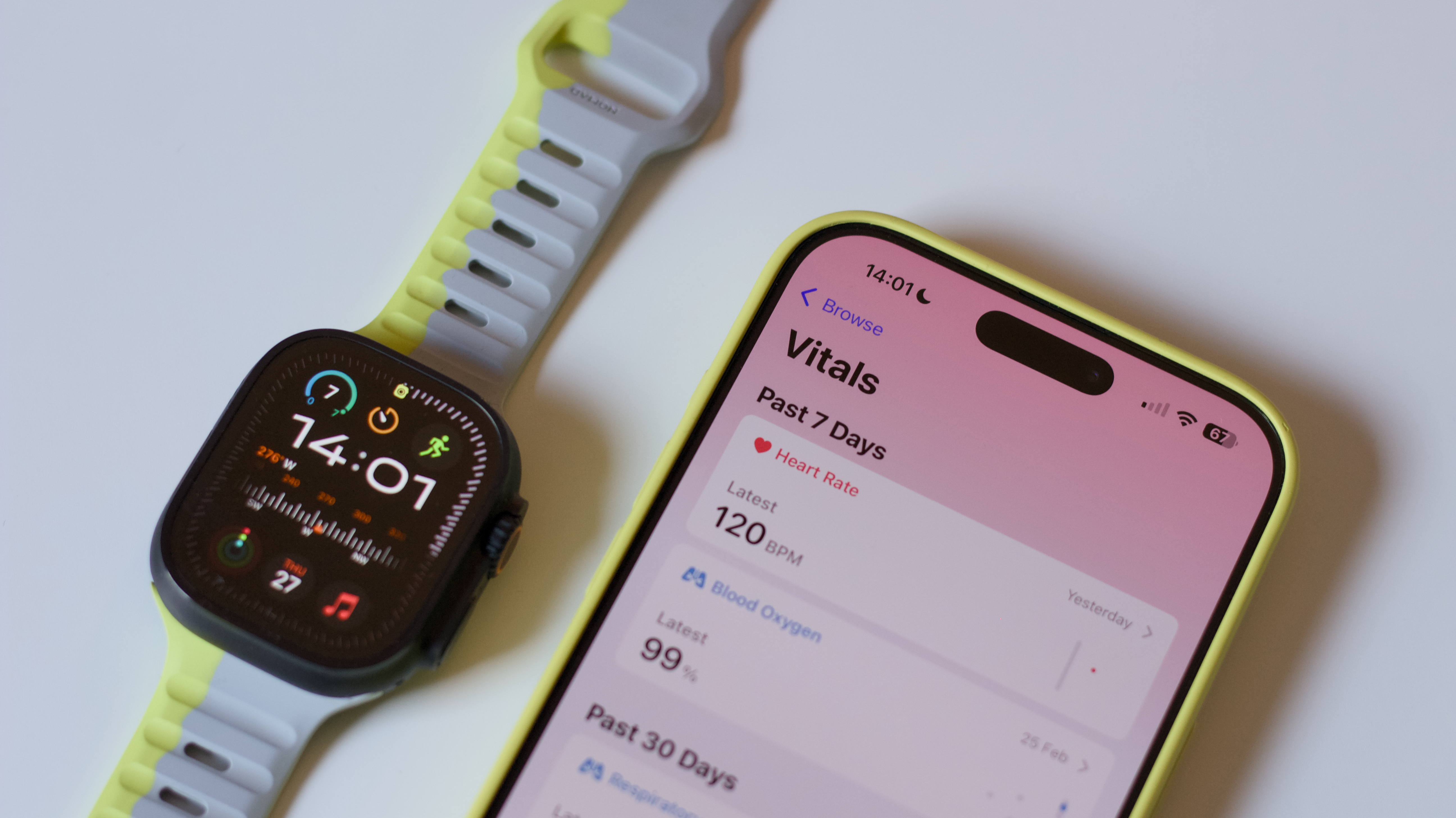 Salud de la aplicación Apple Watch