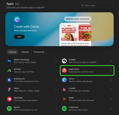 Lista de aplicaciones de chatgpt