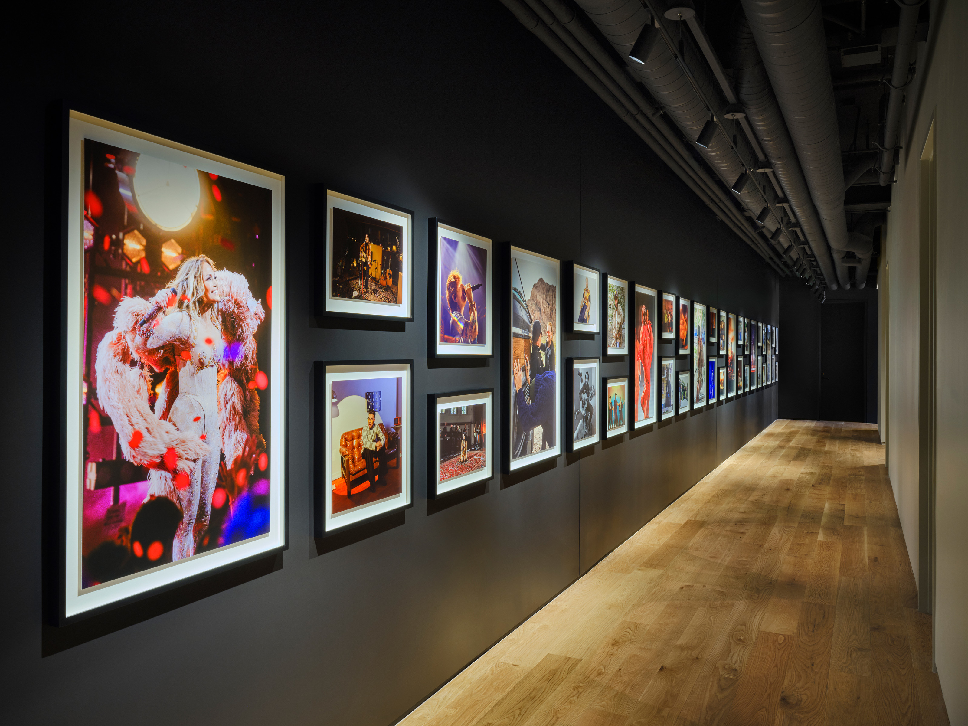 Archive Corridor en los estudios de Los Ángeles de Apple Music