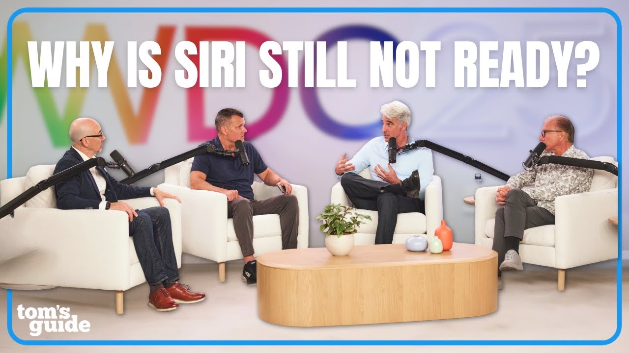 Entrevista de la WWDC: ¡Por qué Siri no está lista, Craig y Joe sobre AI Vision y iPadOS Shocker! - YouTube