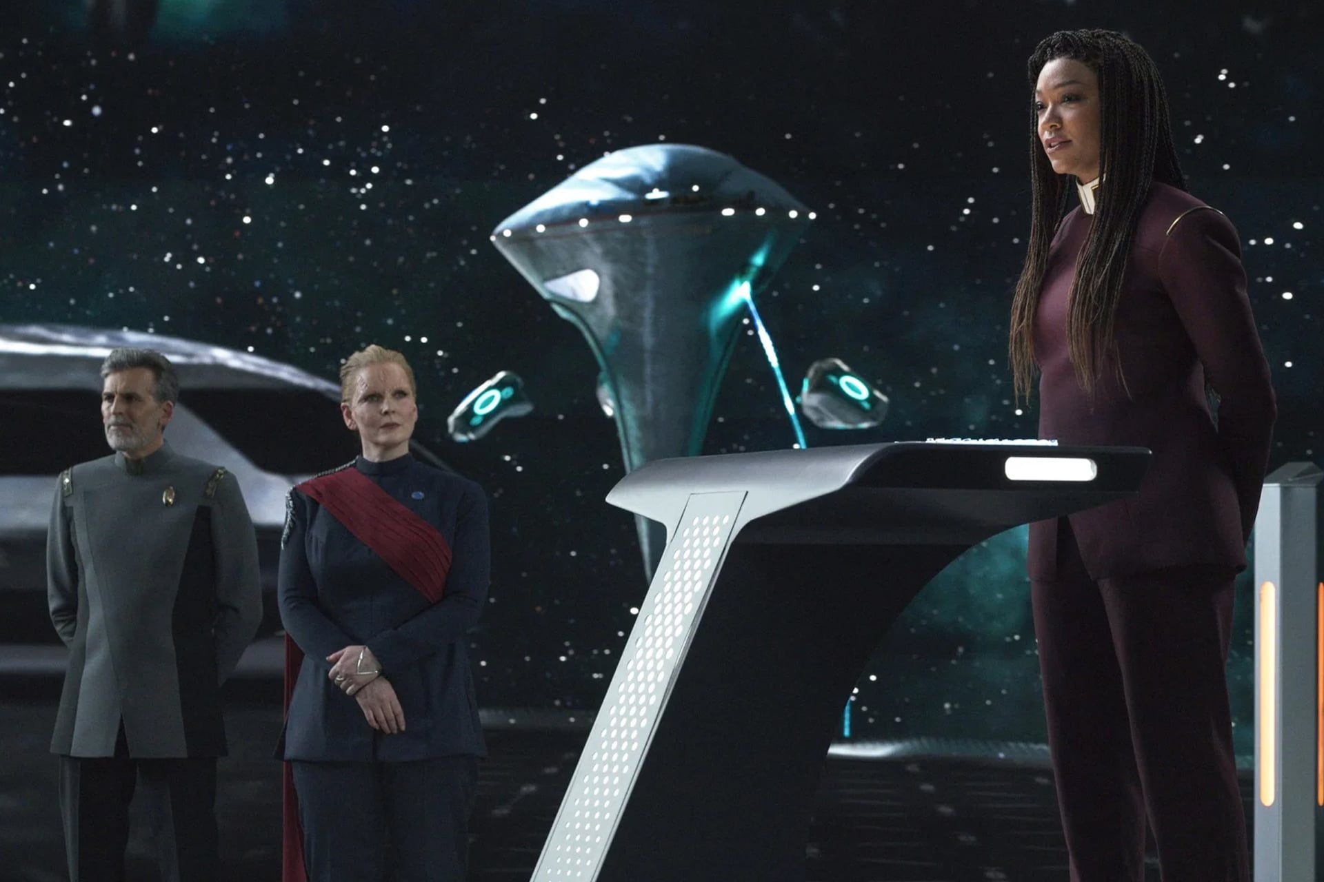 Star Trek Discovery Academia de la Flota Estelar de Burnham