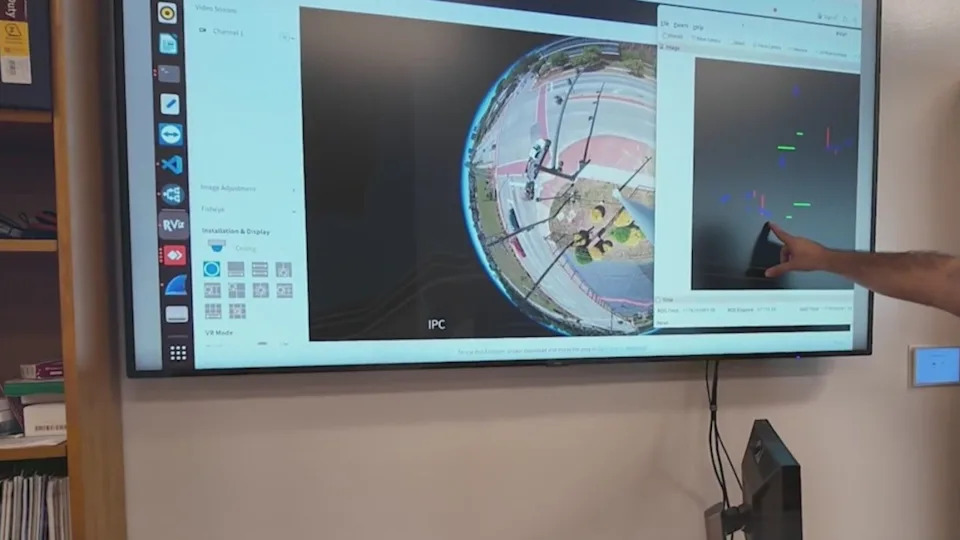 Investigadores de la Universidad Estatal NC A&T prueban la nueva tecnología de 'intersección inteligente' (WGHP)